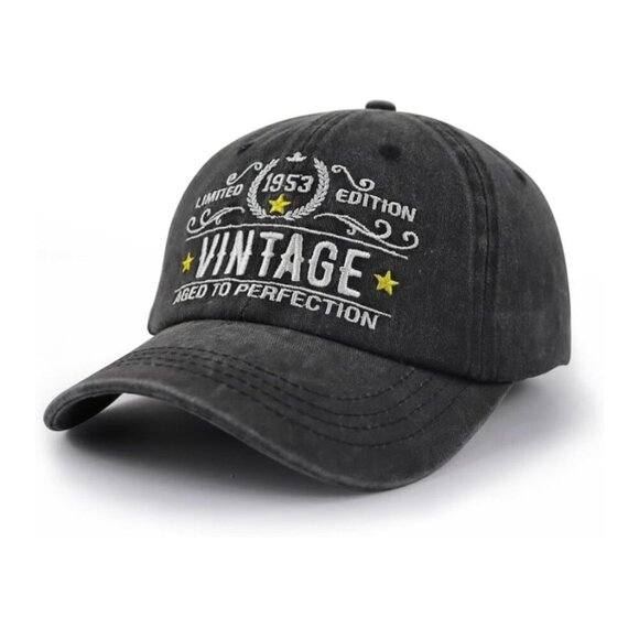 72th Birthday Funny Gift Born 1953 Hat - Picture 2 of 5